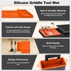 AZBFAN 36" Silicone Griddle Cover for Blackstone, 16"Silicone Spatula Mat