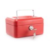 Burg-Wachter CB01R Money 5015 6" Cash Box - Red