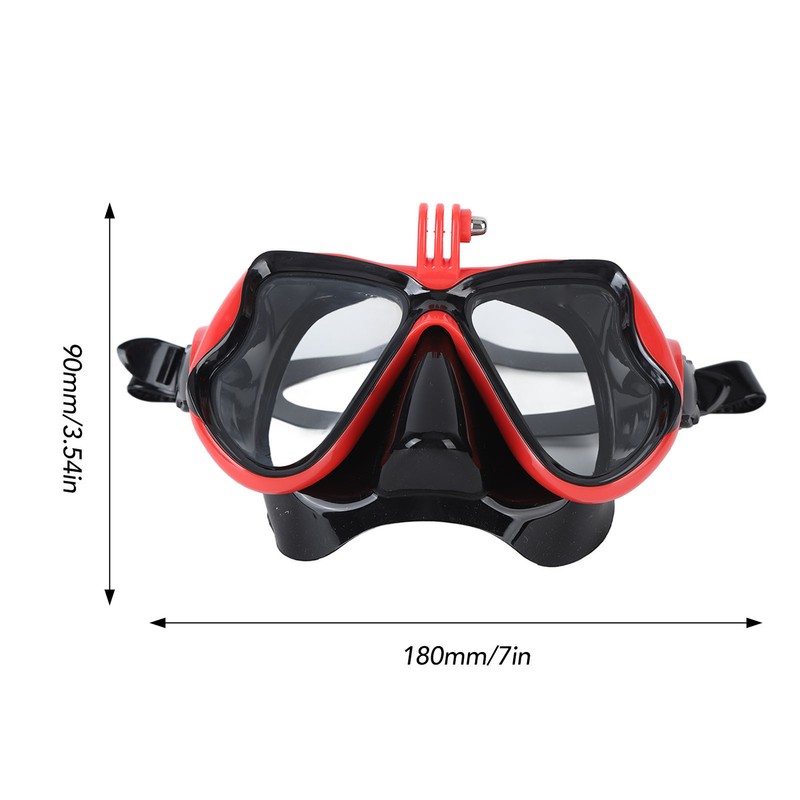 Swimming Snorkeling Goggles HD Waterproof Antifog Diving Goggles With Nose
