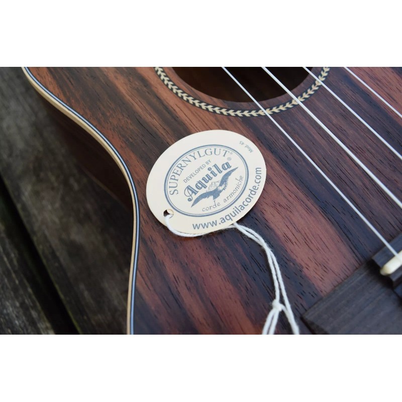 Aloha Ukulele Ebony Wood, Many Sizes, W/Wt EQ (Canadian brand)