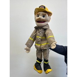 Sunny Toys 28" Sunny Fireman, White GS4301 Full Body Puppet