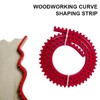 Woodworking Profiling Strip with Gear-Driven Chain - 1.98m Flexible Polymer