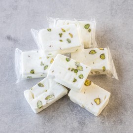 US Snacks - Traditional Malban & Nougat, Individually Wrapped Malban & Nougat Treats Bites, Rich, Soft, Irresistible Treats (2 Pound, Lebanese Pistachio Nougat)