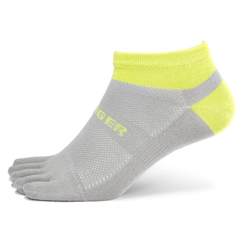 [Finger] クールマックス 5本指ソックス ランニング スポーツ マラソン メンズ レディース COOLMAX くるぶし丈