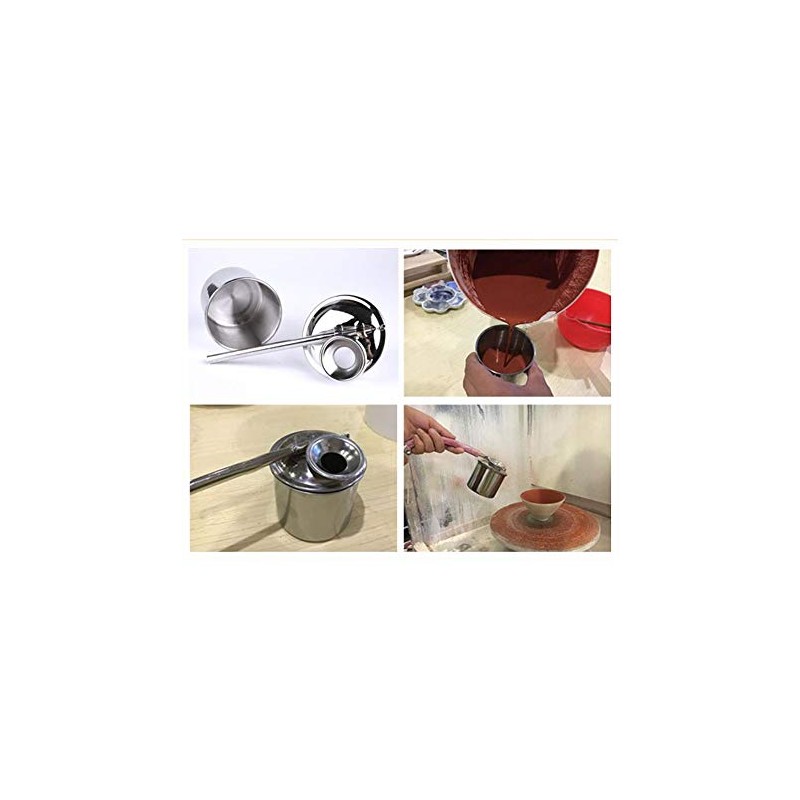 Painting Sprayer Stainless Steel Clay Tool Ceramic Atomizer Glazes Pots