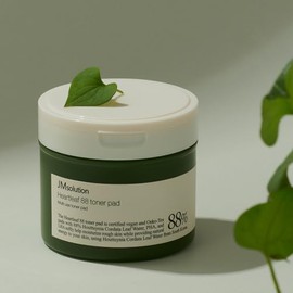 JMsolution Heartleaf 88 Almohadilla de tóner de humedad, almohadillas faciales calmantes e hidratantes para pieles sensibles, cuidado diario de textur