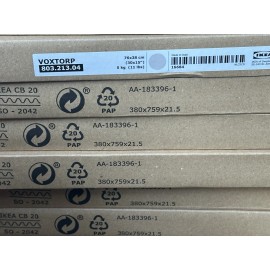 IKEA New Sealed IKEA VOXTORP Drawer Front High Gloss Light Beige 30x15" 803.213.04