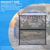 High Elasticity Cargo Net,Pickup Truck Bed Organizer Stretch Net,4'x4' Stretches