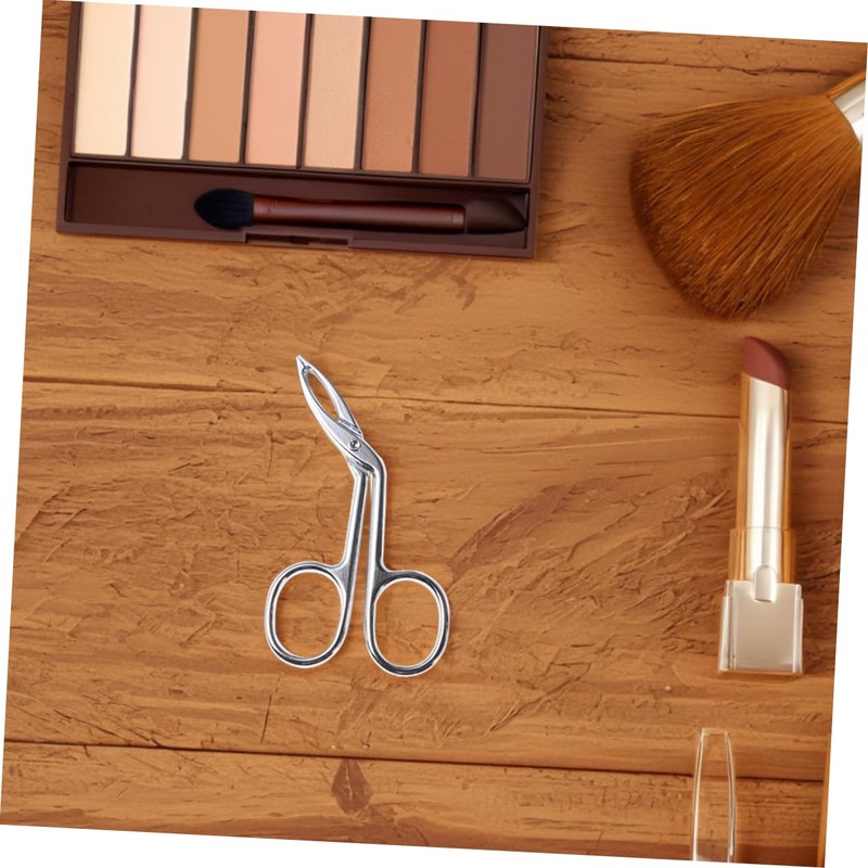 TOVINANNA Elegant Eyebrow Tweezers Precision Plucker Scissor Tweezers Set Stainless