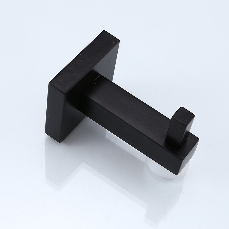 Towel Hook, Black Hook, Wall Hook for Towel, Bathrobe, Coat