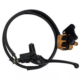 Unbranded Hydraulic Front Brake Caliper Pad Cylinder For 110cc 125cc Apollo SSR PIT Bike