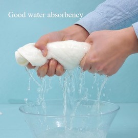 AMUYUKEJI【3 pack 】Reusable Face Towel Mask and【1 pack 】hair band, Comfortable snowflake cotton, For warming the face before applying a mask to open the pores and increase blood circulation