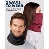 MSDC Neck Gaiters for Men 3 Pack,Neck Warmer Scarf Women
