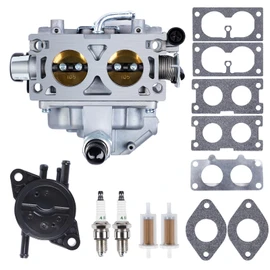 GX630 Carburetor for Honda GX630 GX630R GX630RH GX660 GX690 GX690R V-Twin Engine, Carb with Tune-Up Kit Replaces # 16100-Z9E-033 16100-Z9E-023 16100-Z9E-003