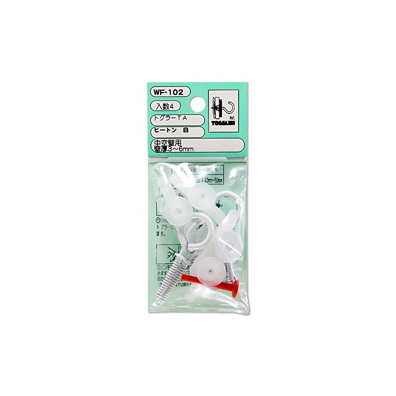 Waki Sangyo Togura TA Heaton White Gypsum Anchor GL Method