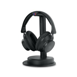 M-282 CTV TV Headphones with Transmitter and Charging Station Wireless Sound Comfort with 20 Hours Runtime, EQ and Optical Input