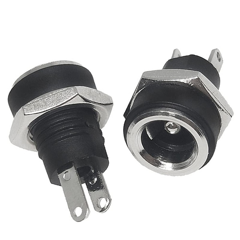 Samcos DC Power Jack Socket 0.2 x 0.08 inch (5.5