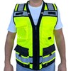 CAL PACIFIC Super Duty Mesh High Visibility Safety Vest, ANSI/ISEA