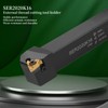 SATPISTOUL Lathe Tool Threading Solution: SER2020K16 Turning Tool Holder with