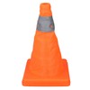 2 Set 30cm Traffic Cones Foldable Reflective Strips Road Safety