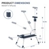 Folding Step Stool, Step Stools with Handle for Elderly Adults,