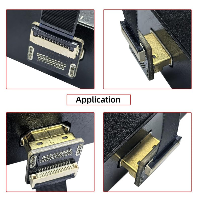 xiwai CYFPV HDMI Type A Male Connector Left & Right