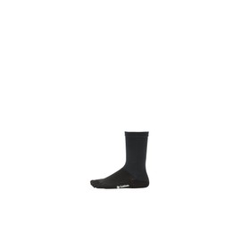 Goldwin GC25104 Running Socks, Paper Thread, Dry & Soles Support, Unisex, C3fit Paper Fiber 5 Toe Mid-Cut Socks, Black, L