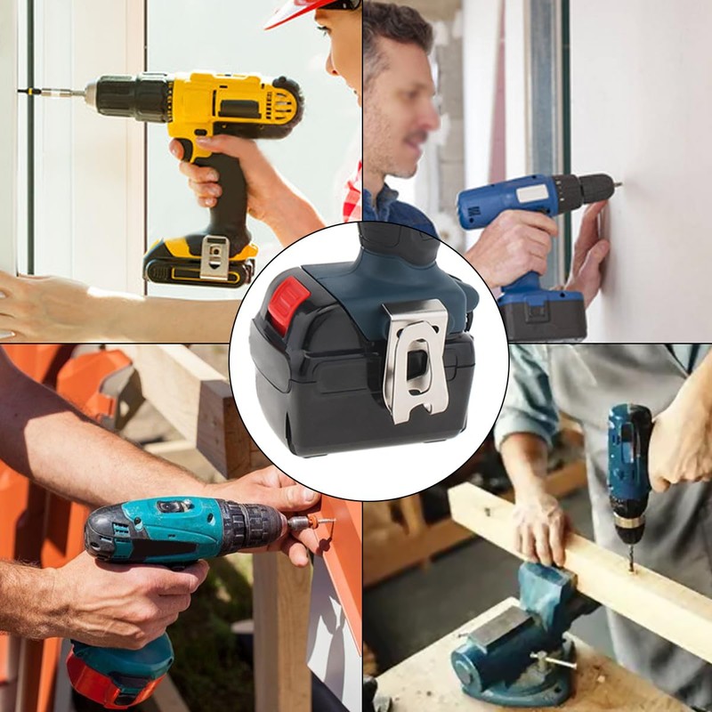 ChgImposs Replacement Belt Hook Clip, 5 Pack Electric Drill Belt