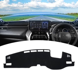 GIMUYA Toyota Harrier 80 Series Dashboard Mat for High-Grade Z HARRIER AXUH80 AXUH85 June 2020 Present Dash Mat Protective Mat Interior Custom Parts Accessories Sunscreen Anti-Glare Anti-Scratch