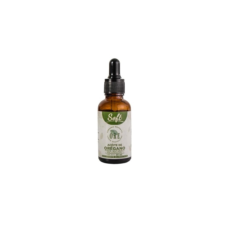 Aceite de Orégano Soft Gotero 30 ml Orgánico, silvestre, ORE