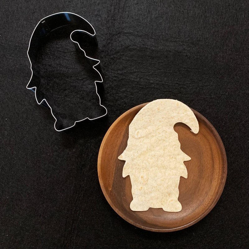 LUBTOSMN Gnome Cookie Cutter-4.3 Inch-Diswasher Safe-Holiday Cookie Cutters Fondant Biscui