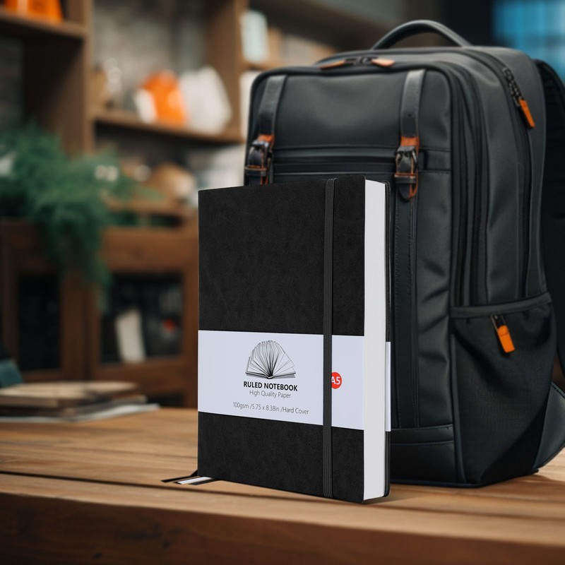 Notebook A5, Thick A5 Notebook Lined Journal 320 Pages 100gsm