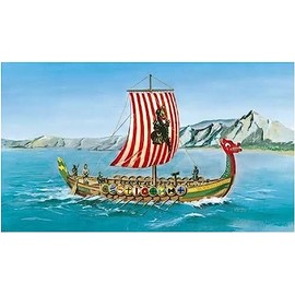 セマー Semer SMC90902 Viking Ship Dragonship 8th Century Plastic Model