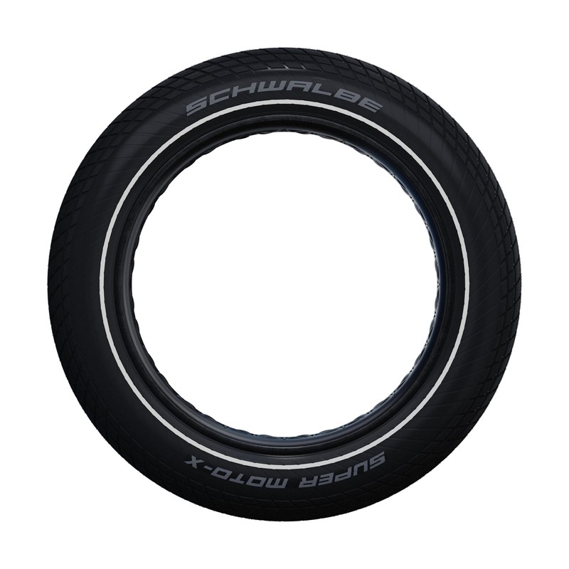 Schwalbe Super Moto-X Performance, 20X4.00 Black-Reflex
