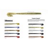 Yum Lures Thump'N Worm Soft Plastic Swim Bait U-Tail Fishing