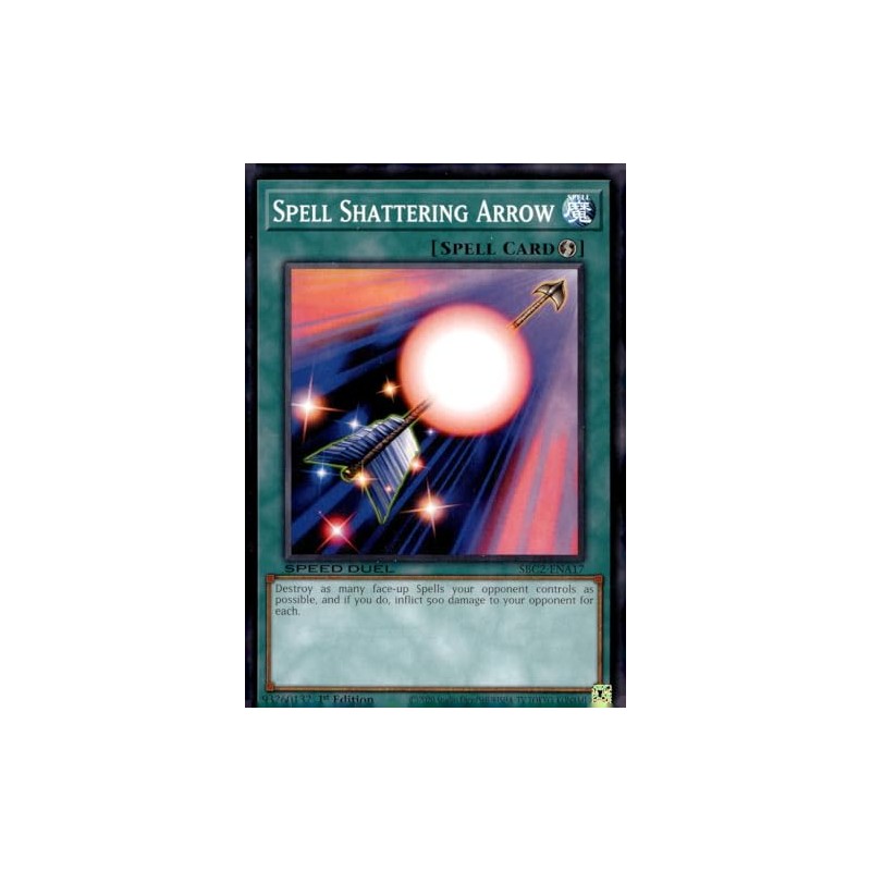 Spell Shattering Arrow - SBC2-ENA17 - Common - 1st Edition