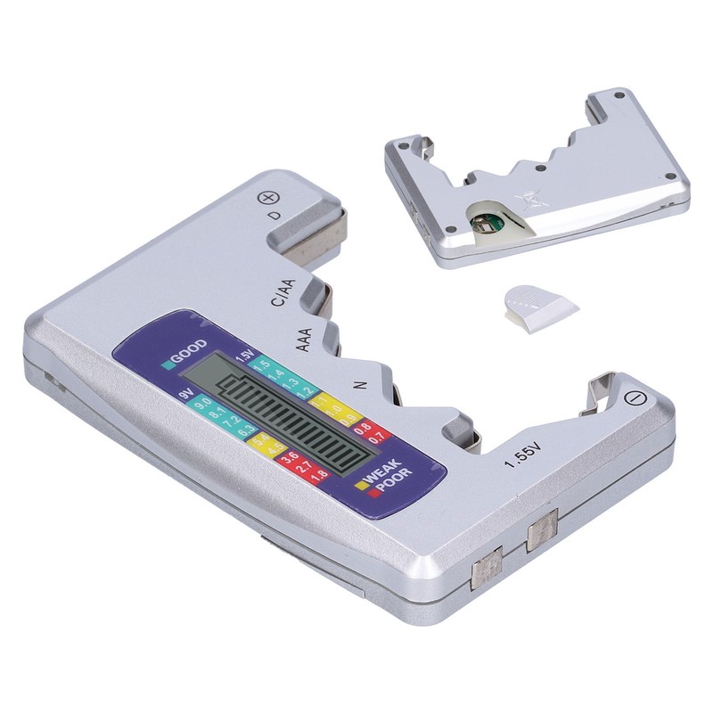 Battery Tester Universal Household Capacity Checker for D C AA
