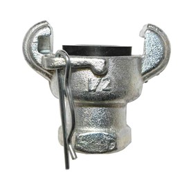 Interstate Pneumatics CU-800 1/2 Inch Female NPT Straight Through Jack Hammer Coupler