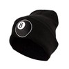mutakin Billiards Ball Embroidery Beanie Hat Unisex Knit Cuffed Cap