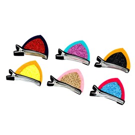 Ipetboom 20pcs Assorted Ear Hair Clips for Girls Cute Three Design for Boy Girl Parties and Everyday Use Keeps Hair Securely Place