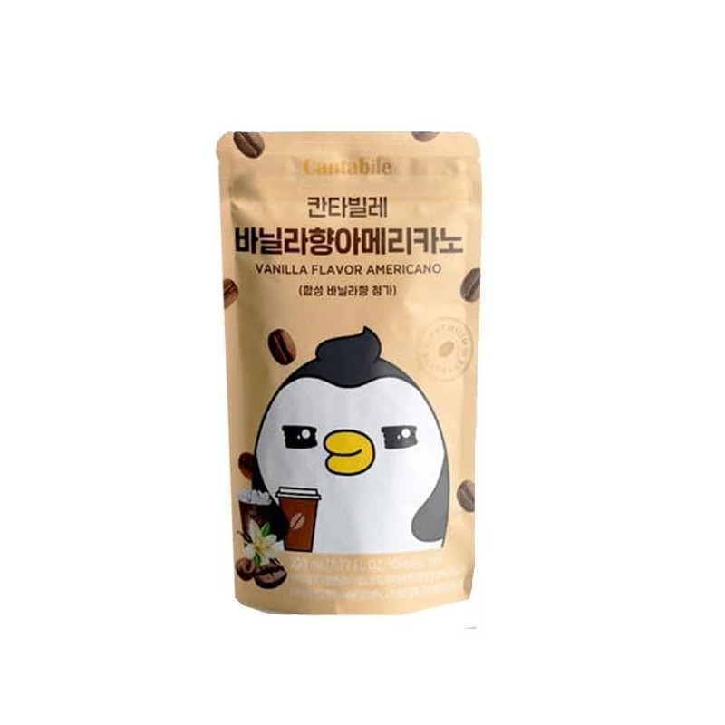 Generic (Box of 10, Vanilla Americano) Cantabile Korean Convenience Store