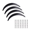 DREAMIZER 4x 2"/50mm Flexible Car Fender Flares Universal Extra Wide