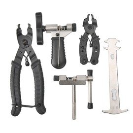 Chain Repair Tools Kit, Stainless Steel + Rubber Chain Extractor Chain Link Tool