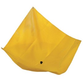 Enpac 460606-YE PVC Drip Dam/Leak Diverter, 6' Length x 6' Width x 1/4" Thick, Yellow