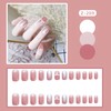 Lwenjing Nail Tips, 72 Pieces, Nail Tips, 3D Nail Tips,