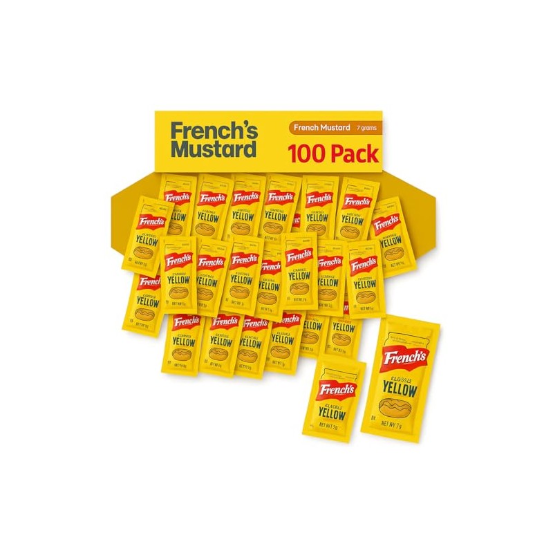 Yellow Mustard - 7gm (Multiple Pack) | Classic Yellow |