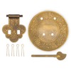 Longevity Plate Chest Box Latch Decorative 3.4"