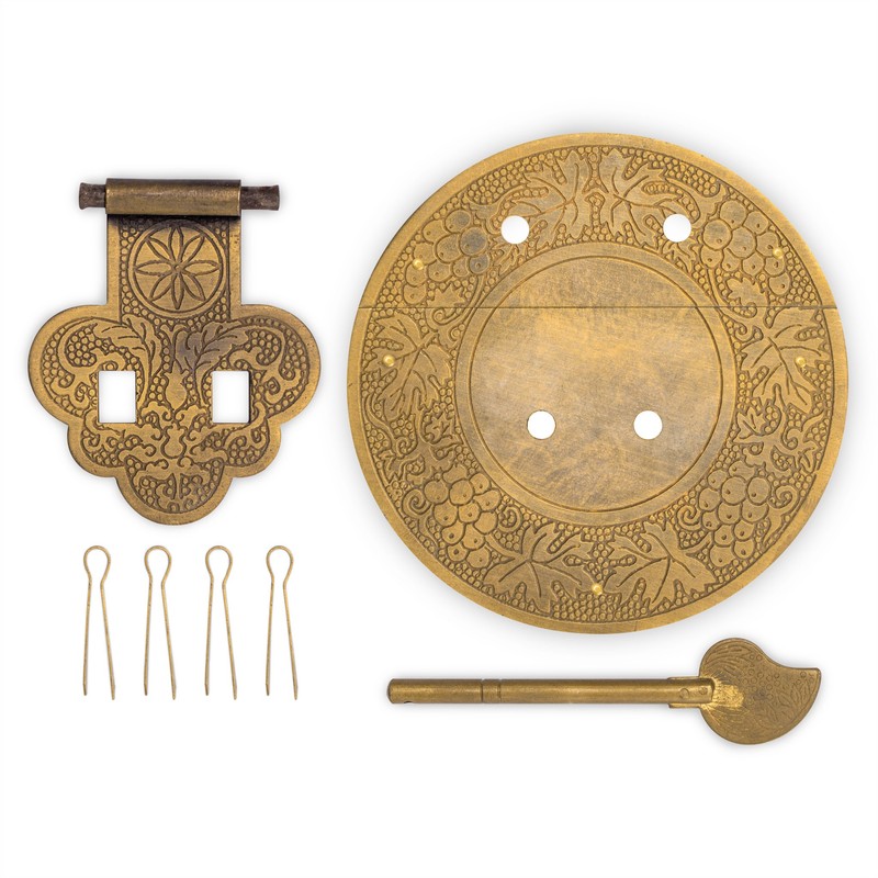 Longevity Plate Chest Box Latch Decorative 3.4"