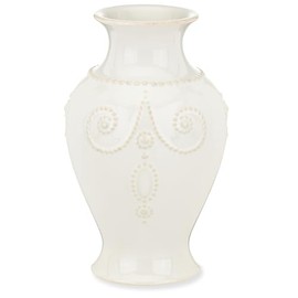 Lenox French Perle White 8" Bouquet Vase, 2.10 LB
