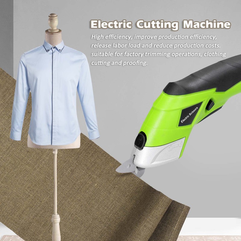 Handheld Electric Cloth Cutter Brush Motor Portable Fabric Cutting Machine
